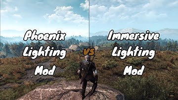 The Witcher 3 | Phoenix Lighting Mod Ultimate 3.0 vs Immersive Lighting | Ultra Modded | Comparison