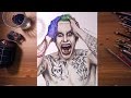 Suicide Squad : Joker (Jared Leto) - Speed drawing