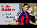 Hristo STOICHKOV (Barcelona) Vs Real Madrid // 1991