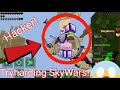 Tryharding SkyWars, Because I Can + 2 Hackers 2 Games | Minecraft | Cubecraft | SkyWars