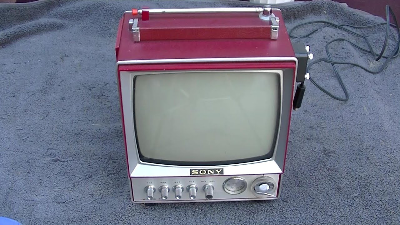1964 Sony 9 304U Radio Edit Repost Vintage TV Television Repair