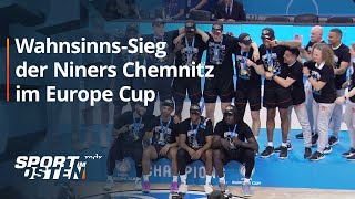 Niners Chemnitz gewinnen Nervenkrimi in Istanbul | Sport im Osten