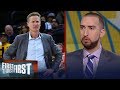 Nick Wright on Steve Kerr allowing players to coach in blowout win against Suns | FIRST THINGS FIRST
