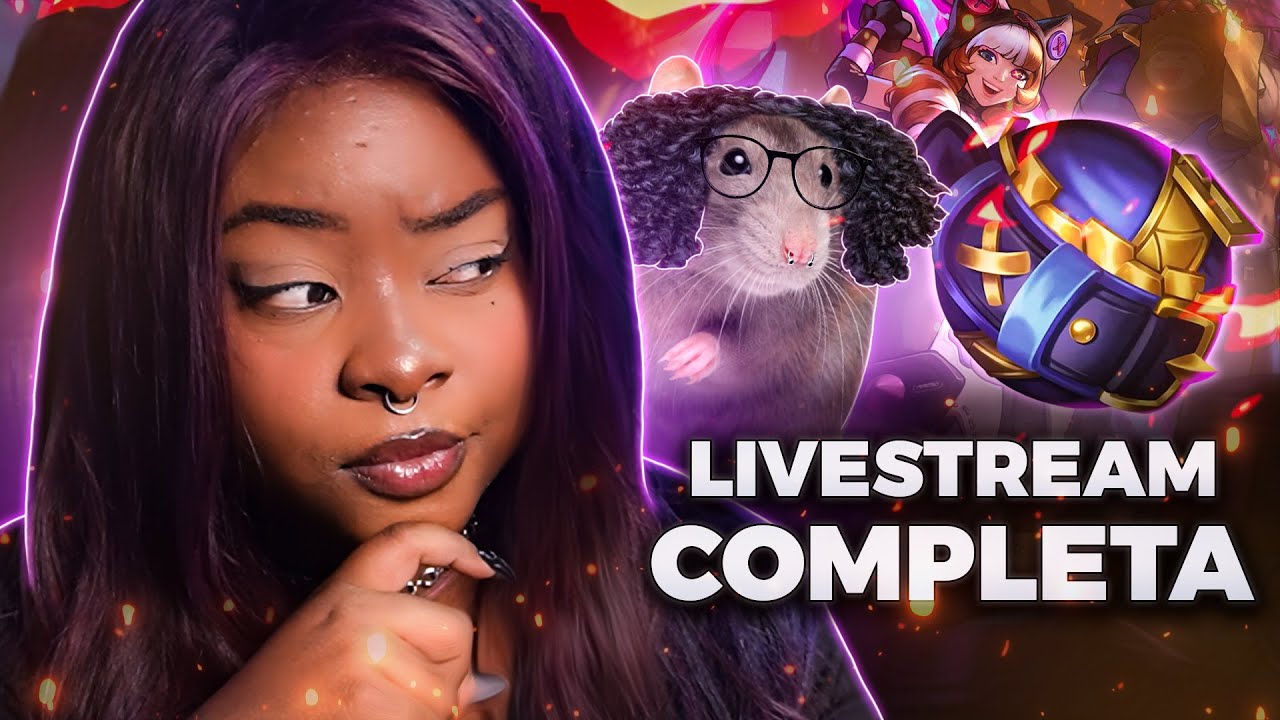 Jinkiwinkki abrindo 100 ORBES ALMA COSTURADA com Clarity Snicket │ LIVE COMPLETA - League of Legends