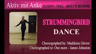 Strummingbird - Maddison Glover - Line Dance - danced by Anke