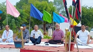 33वीं वाहिनी पीएसी में एक दिवसीय योग शिविर का आयोजन