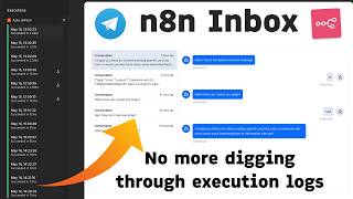 Monitor Telegram Bot Conversations from n8n