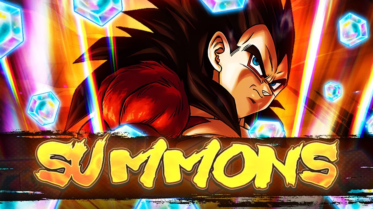 AMAZING UL SSJ4 VEGETA SUMMONS WITH GORESH AND TOON! | Dragon Ball Legends