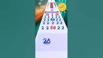 number master 🤣😄 3D game level--26 #shorts #games #tootalgaming69