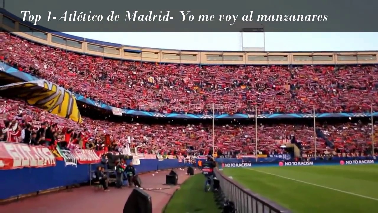 Top 6 Best football anthems /Mejores himnos de fútbol YouTube