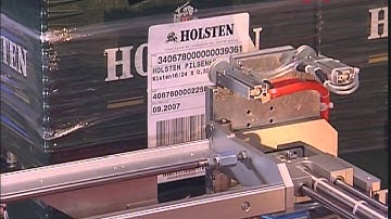 Logopak High Speed Pallet Labeling with Dual Applicators