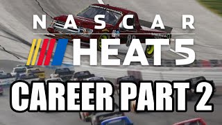 STRUGGLES IN LAS VEGAS, FAST IN ATLANTA! | NASCAR HEAT 5 | Career Part 2