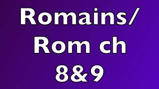 Romans/Rom ch 8, Ch 9 with Sr. Chinaude | Haitian Kreyol | Through the Bible