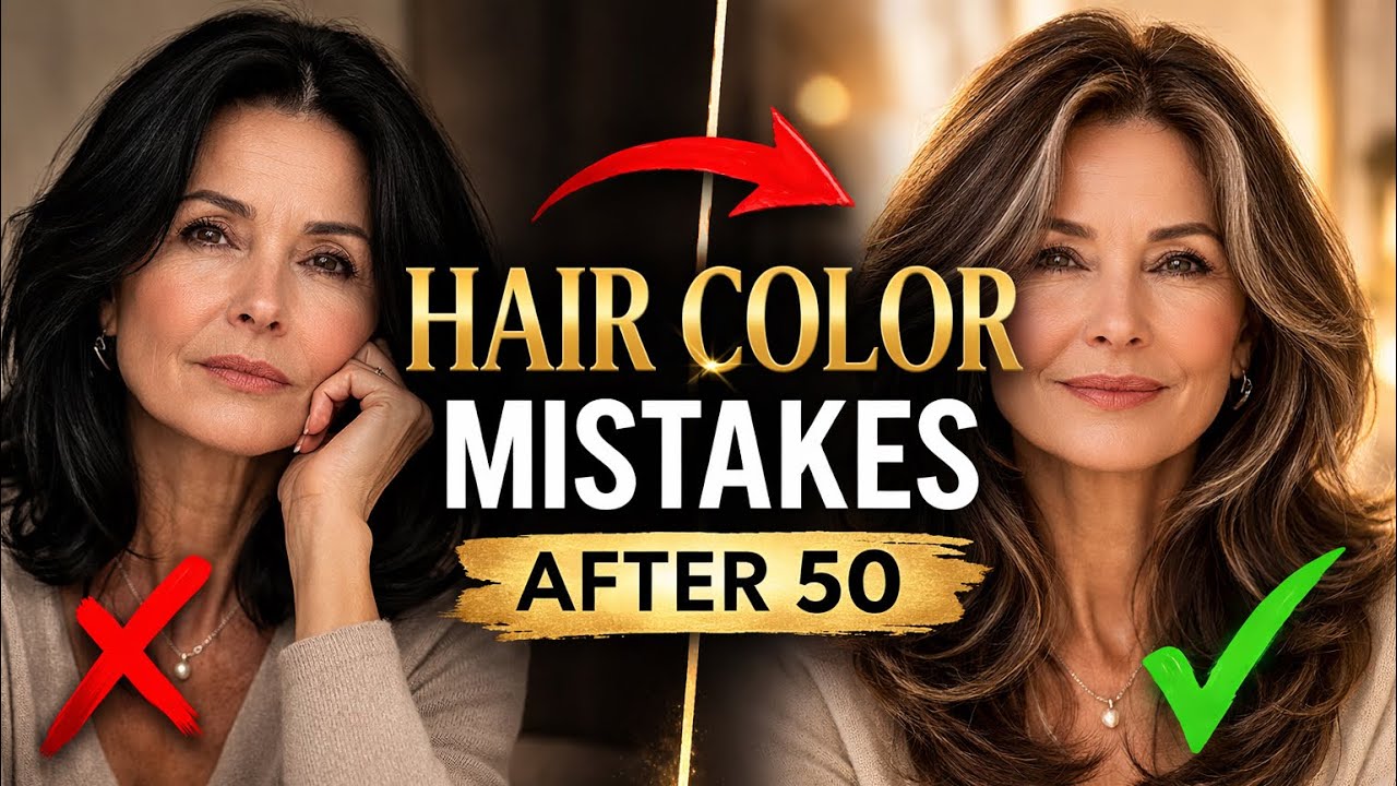 7 Hair Colors That Instantly Age Women After 50 (And The Softer Fix)