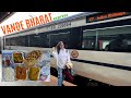 Inside vande bharat express train  executive class train food  more  mysuru to bengaluru