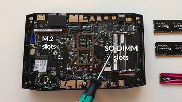 Assembling the Hades Canyon NUC (NUC8i7HVK)