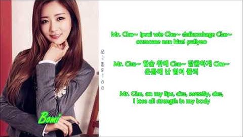 Apink - Mr. Chu (On Stage Ver.) [Rom-Han-Eng Lyrics]