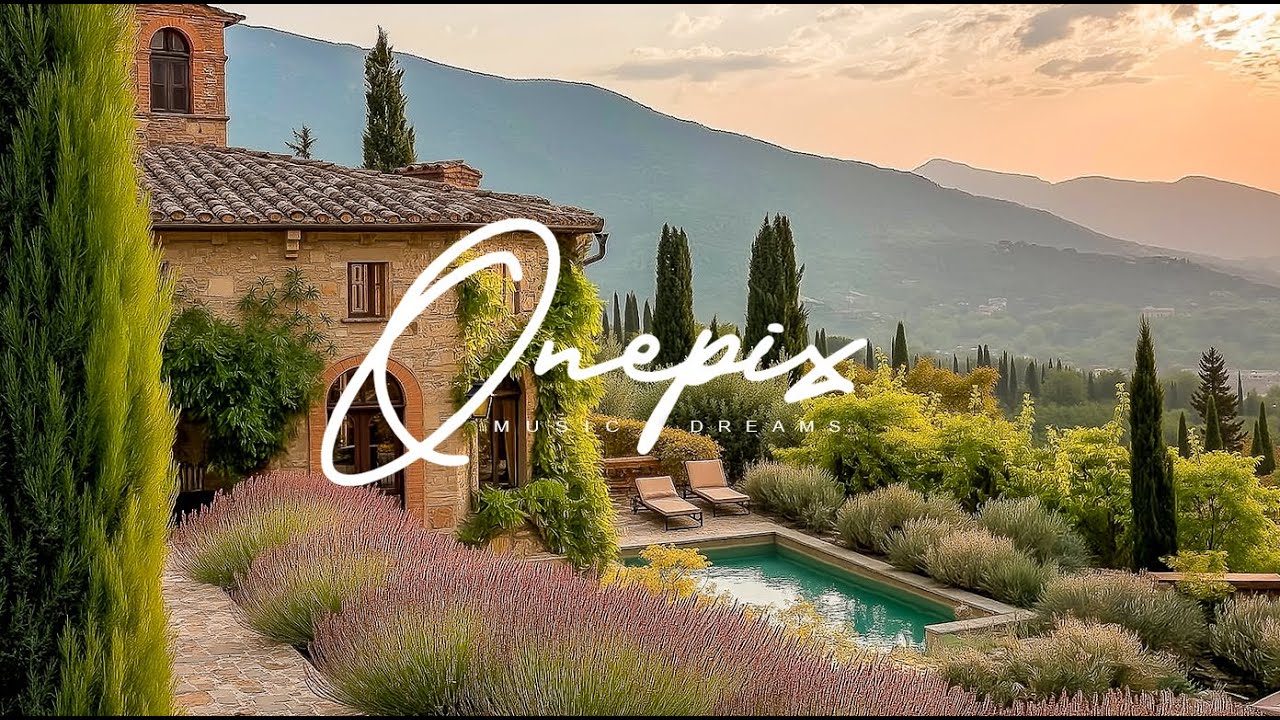 🌿Tuscany Sunset Dreams | Relaxing Mediterranean Guitar & Accordion Music 🌞