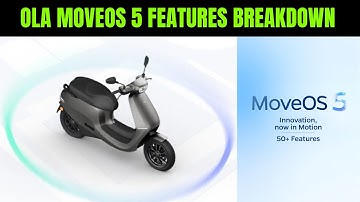 Ola MoveOS 5 Features Breakdown Ola Electric Scooter MVS Auto Telugu
