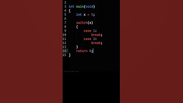 error: case label not within a switch statement