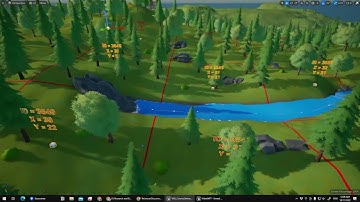 Cosmic Island level design timelapse