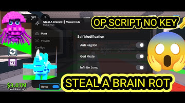 💸 Steal a Brainrot op  Script - 2025, Anti Ragdoll & More (NO KEY!!)