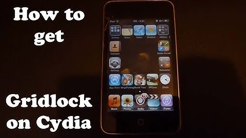 How to: Install GridLock For FREE on iPod 1G,2G,3G,4G