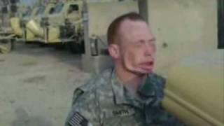 Stupid American soldier \ Тупой пиндос в армии