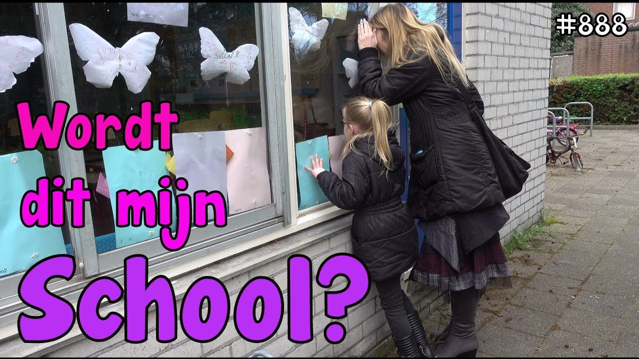 Even kijken wat MIJN NIEUWE BASISSCHOOL kan gaan worden❤. Misschien gaan we verhuizen.