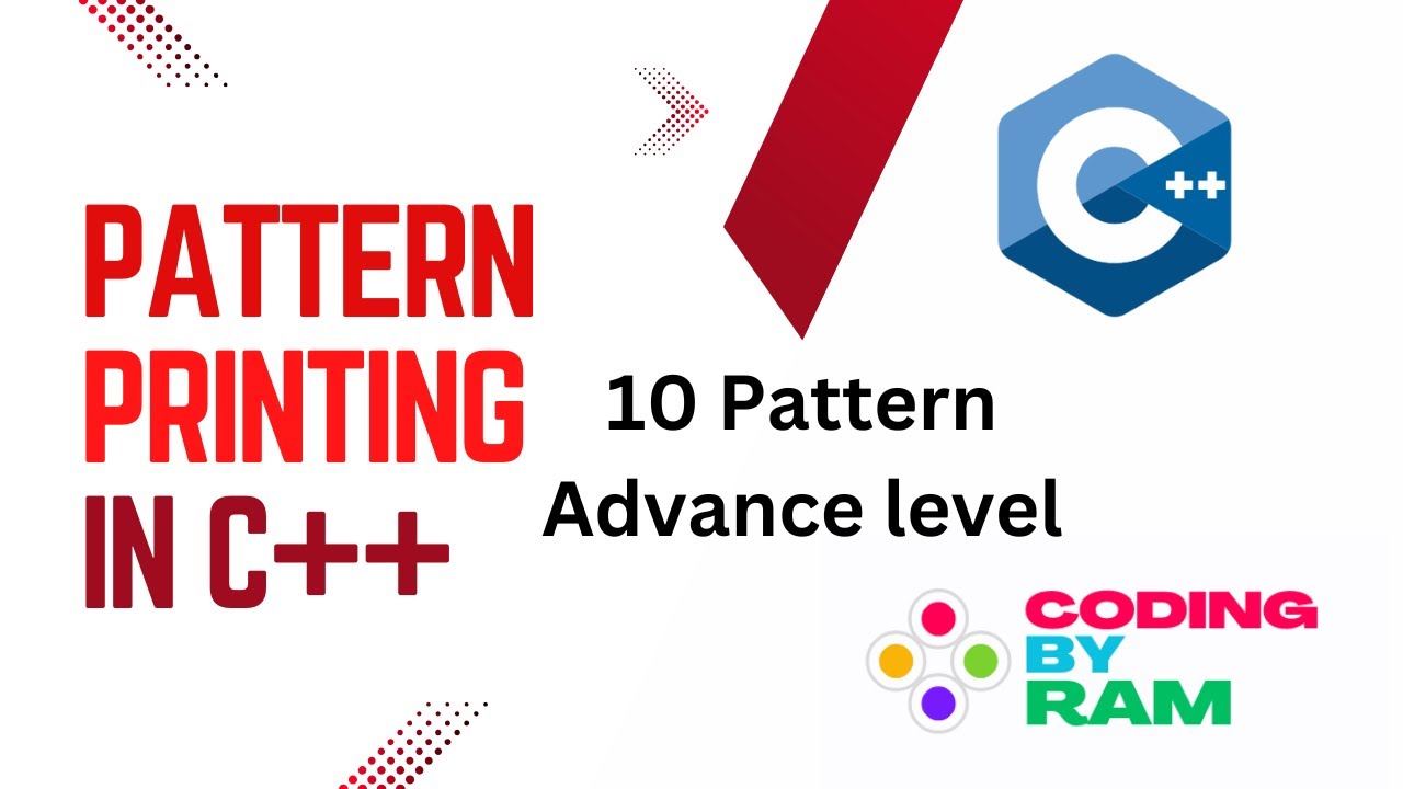 Pattern Printing in C++| #CodingByRam - YouTube