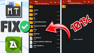 How to fix Access Denied in Zarchiver & Mt Manager 2024 । 101% Working Android 12, 13, 14 and more.