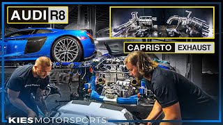INSANE CAPRISTO EXHAUST ON THE AUDI R8 V10 PLUS! (SOUNDS LIKE A TRUE SUPERCAR!)