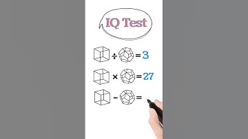 99% Fails.. in this Easy Math Test 😱 #brainteaser #braintest #mathtest #rmfactsgyan #iqtest #shorts