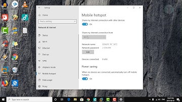 How to Change Mobile Hotspot Name and Password in Windows 10