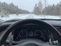 Infinity FX37 0-100 acceleration on icy snow