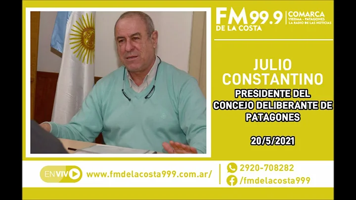 Julio Constantino - FM DE LA COSTA 20/5/2021