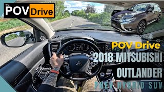 2018 Mitsubishi Outlander 2.0 PHEV Hybrid 121hp | POV Test Drive