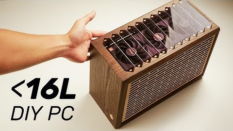CNC Wood ITX PC Case.