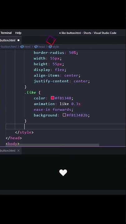 Create Like And Dislike Button With Html CSS & JavaScript #shorts - YouTube