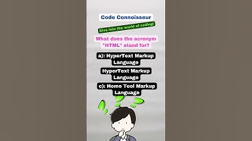 Trivia: Meaning of HTML😲#html #trivia