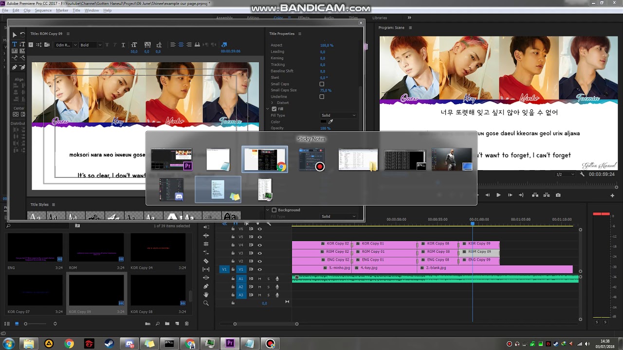 Kpop lyric making tutorial 2 YouTube