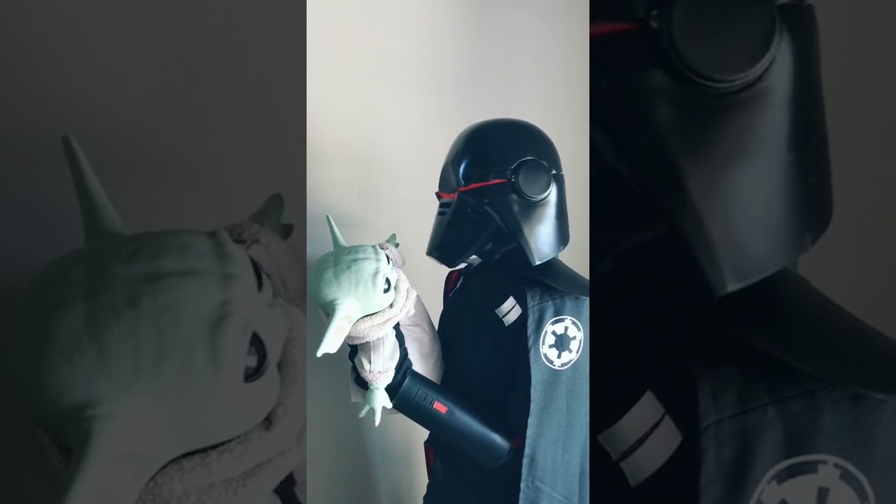 Not the mama!!  #babyyoda #thechild #starwarscosplay #jedifallenorder #secondsister #trillasuduri