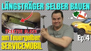 Kangoo Phase1 Ep.4 Längsträger Reparaturblech Selbst Herstellen Anfertigen Schweisshelden