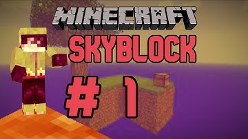 Minecraft Xbox Skyblock Episode: 1// Getting started
