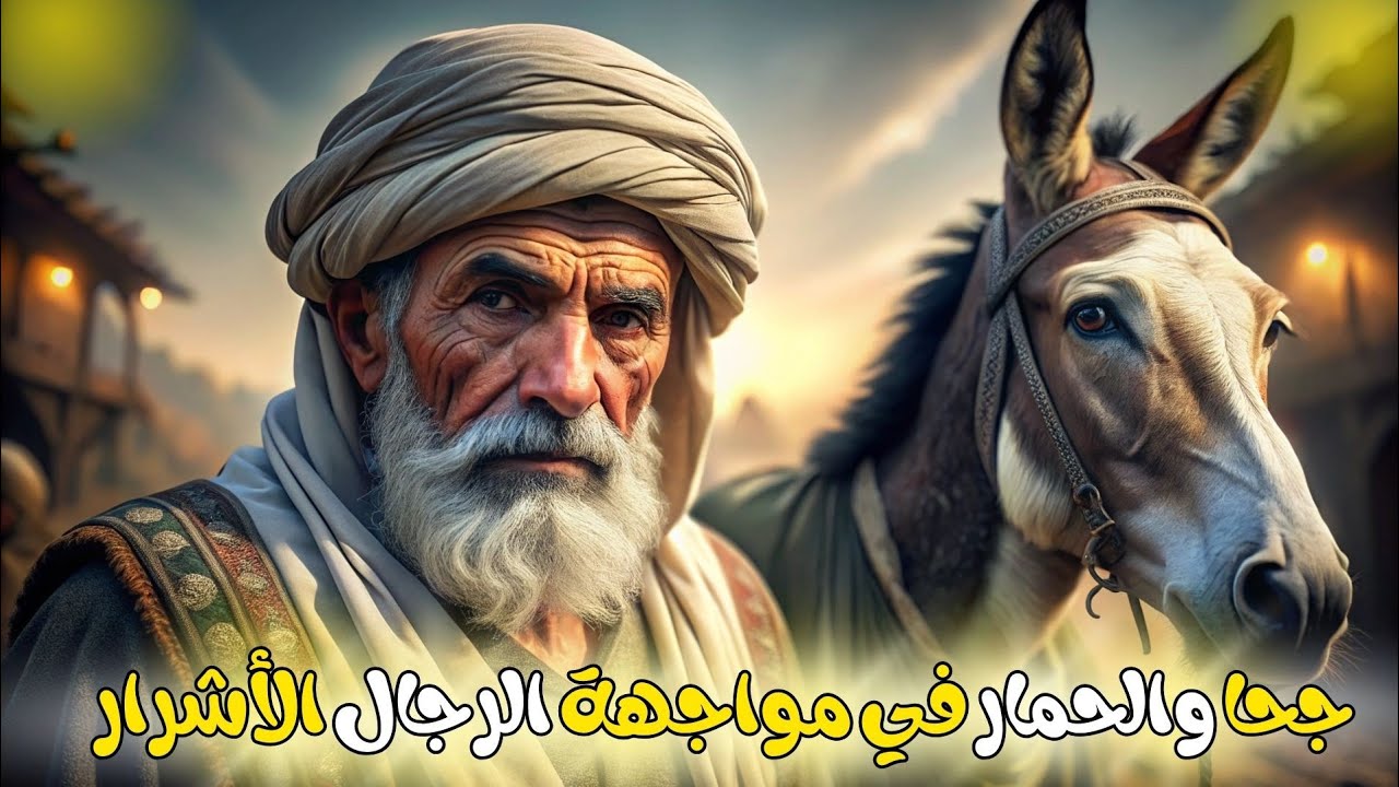 جحا والحمار في مواجهة الرجال الأشرار… مفاجآت لم يتوقعها أحد في القرية