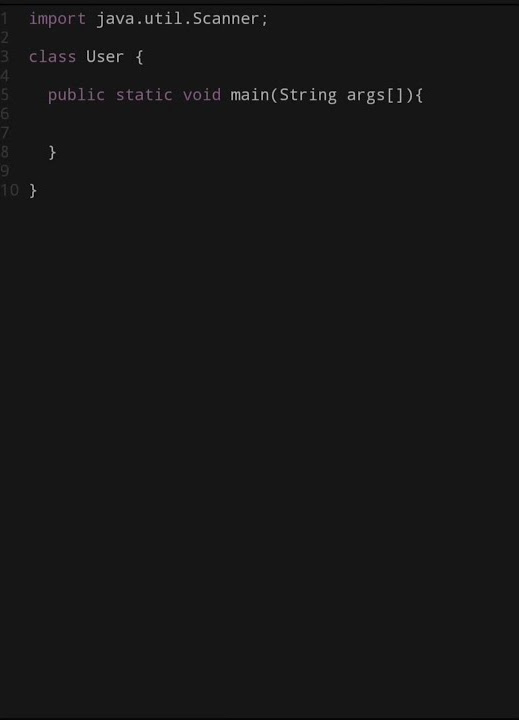 How to get input from user in java youtube