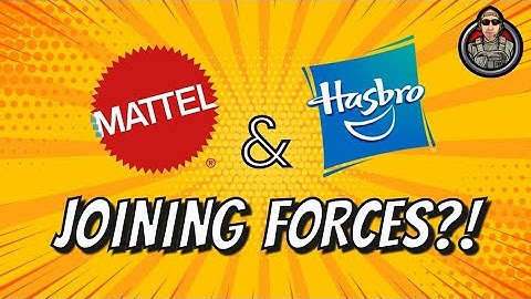 MATTEL & HASBRO JOINING FORCES?!