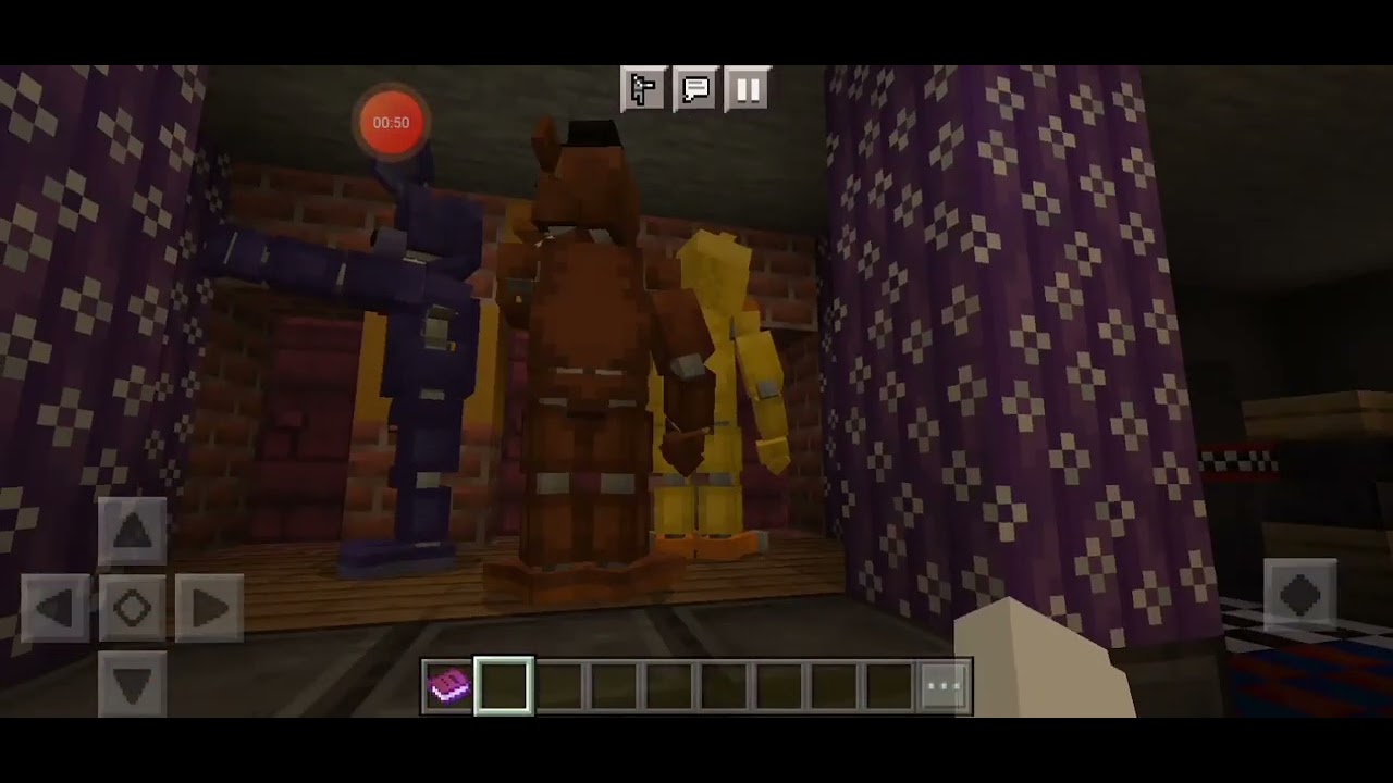 Minecraft fnaf 1 map tour - YouTube