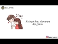 Animasi lirik lagu 'Teman Cintaku' -Devano danendra ft. Aisyah aqilah