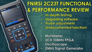 FNIRSI 2C23T Functional & Performance Review